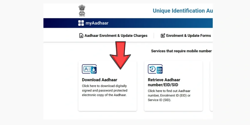 My aadhaar portal